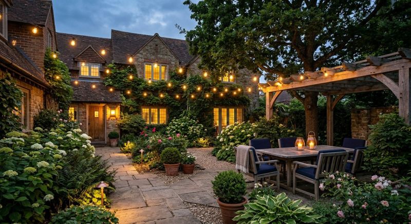 Garden Lighting Installation in Denver County, CO