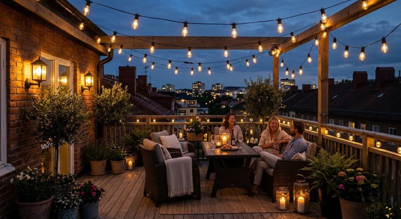 Patio Lights Installation in Provo, UT