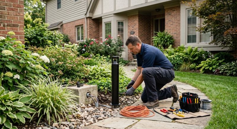 Step Lighting Installation in Littleton, CO